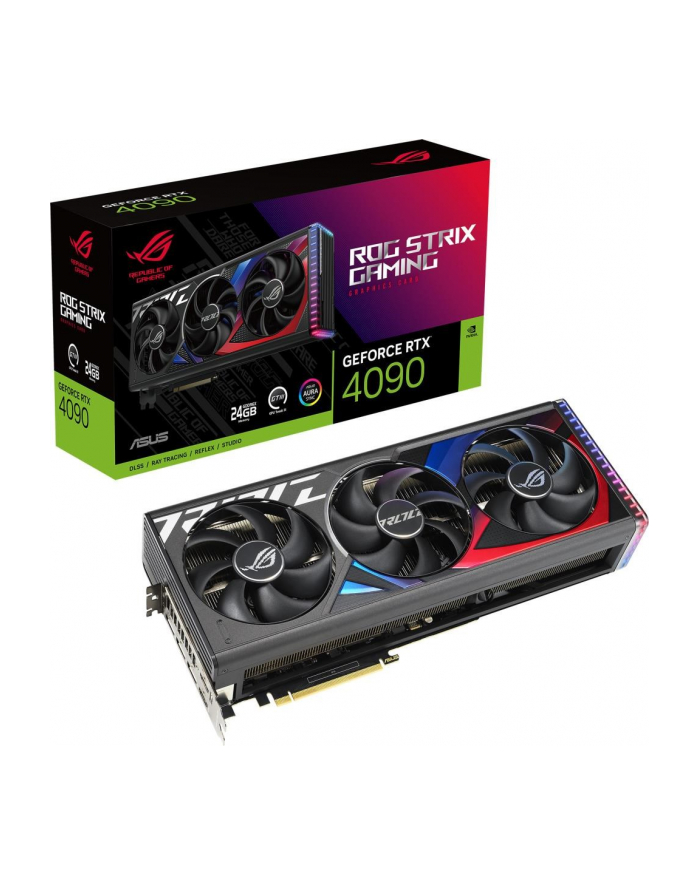 asus Karta graficzna GeForce RTX 4090 ROG Strix GeForce GAMING 24G GDDR6X 384bit główny