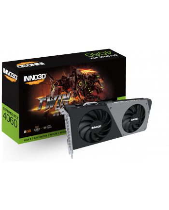 INNO3D GeForce RTX 4060 Twin X2 8GB GDDR6 1xHDMI 3xDP