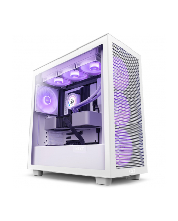 NZXT Obudowa H7 Flow RGB midi tower biała