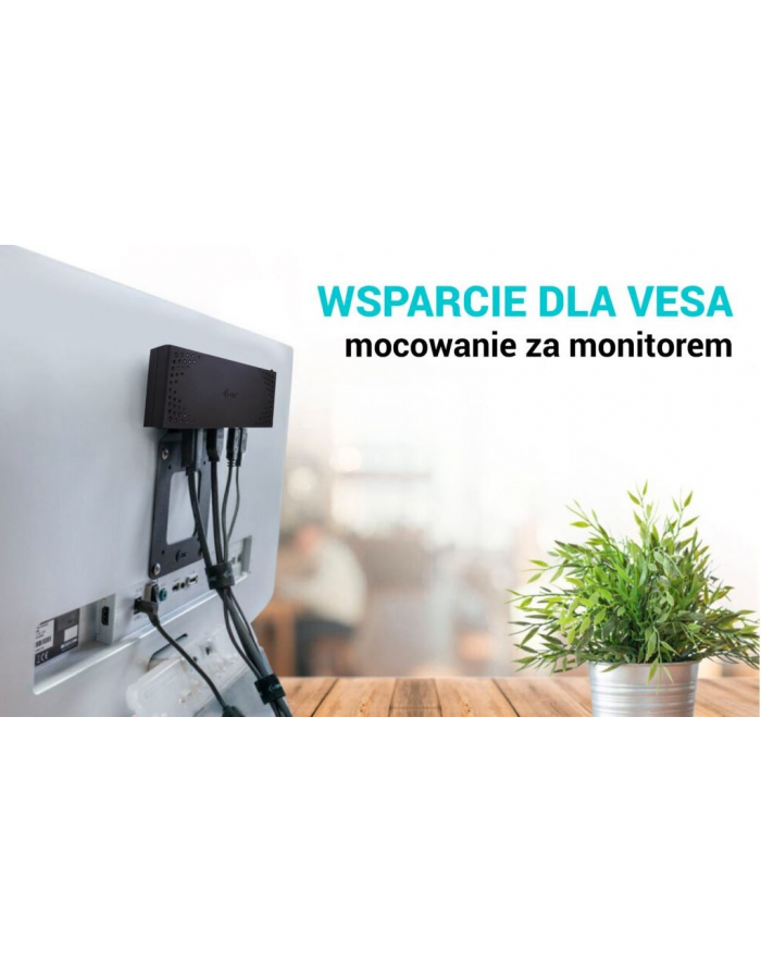 i-tec Stacja dokująca USB 3.0 / USB-C / Thunderbolt 2x HDMI + Power Delivery 85W główny