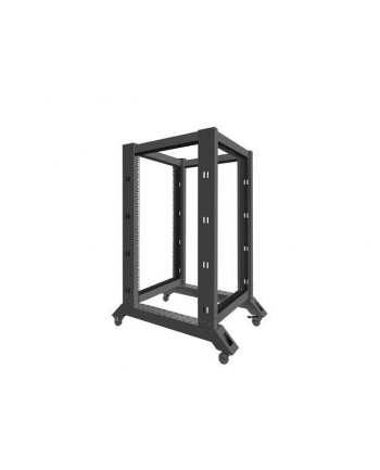 LANBERG Open rack 18U 600x800 czarny