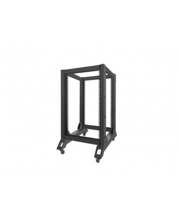 LANBERG Open rack 18U 600x800 czarny