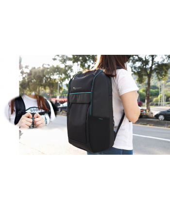 ACER 17inch Predator Hybrid Backpack - Ergonomic design and water repellent exterior