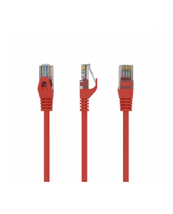GEMBIRD patchcord kat 6 UTP zalewane końcówki 1.5m czerwony