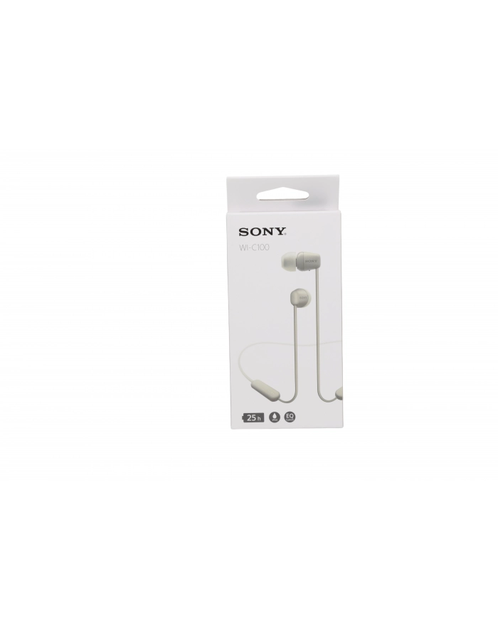 sony Słuchawki WI-C100 brązowoszary główny