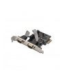 Kontroler PCI Express 2xserial DB9 COM RS232 - nr 32