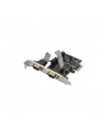 Kontroler PCI Express 2xserial DB9 COM RS232 - nr 33