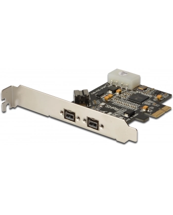 Kontroler PCI-Express Firewire 800/400 IEEE 1394b/a, 2x9pin, 1x6pin