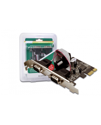 Kontroler PCI Express 2xserial DB9 COM RS232