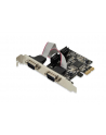 Kontroler PCI Express 2xserial DB9 COM RS232 - nr 19