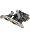 Kontroler PCI Express 2xserial DB9 COM RS232 - nr 24