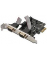 Kontroler PCI Express 2xserial DB9 COM RS232 - nr 32
