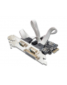 Kontroler PCI-Express 2xserial DB9 COM RS232, 1xparallel DB25 LPT - nr 7