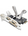 Kontroler PCI-Express 2xserial DB9 COM RS232, 1xparallel DB25 LPT - nr 13