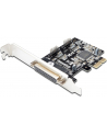 Kontroler PCI-Express 2xserial DB9 COM RS232, 1xparallel DB25 LPT - nr 14