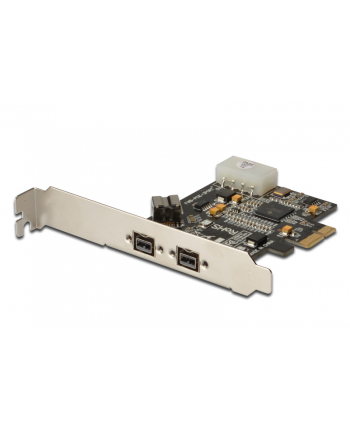 Kontroler PCI-Express Firewire 800/400 IEEE 1394b/a, 2x9pin, 1x6pin