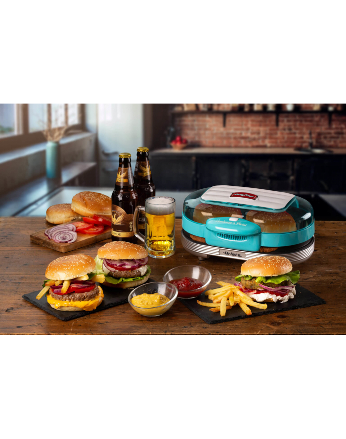 Urządzenie do hamburgerów 205/01 Ariete niebieskie główny