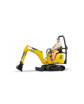 no name Mikrokoparka JCB 8010CTS z figurką BRUD-ER