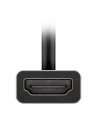 goobay USB adapter, USB-C plug > HDMI socket (Kolor: CZARNY/silver, 15cm) - nr 10