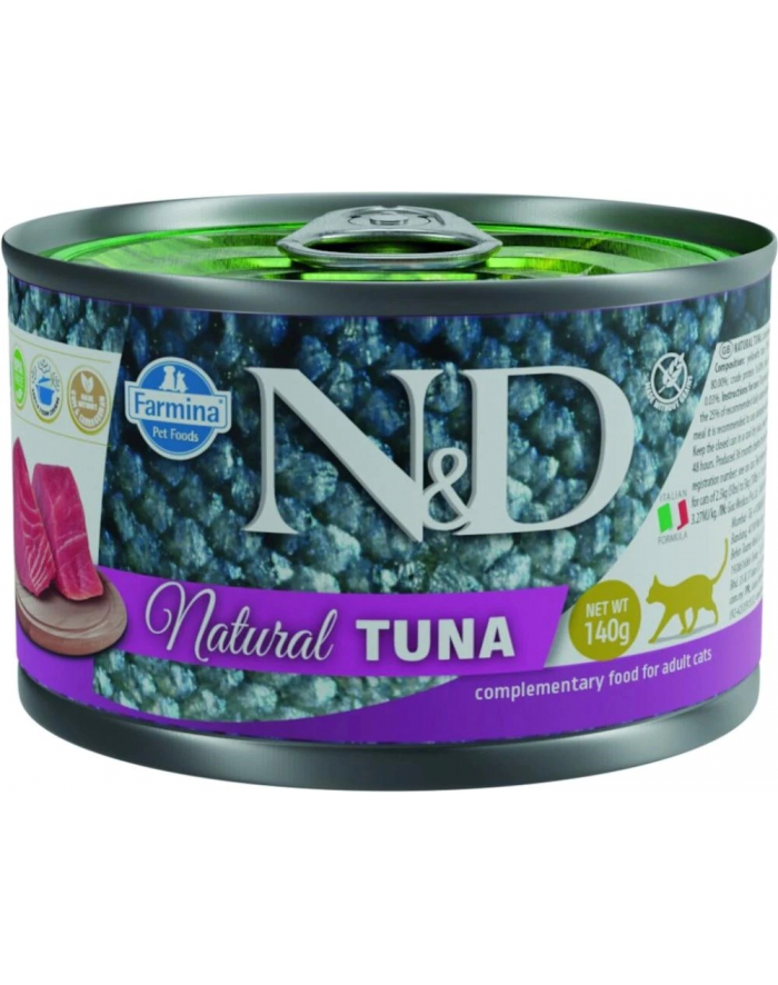 FARMINA N'amp;D CAT NATURAL Tuńczyk 140g główny