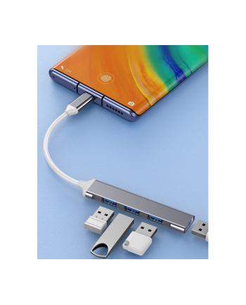 VAKOSS HUB USB-C TC-4125X 1XUSB 30 3XUSB 20