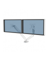 Fellowes Ergonomia  ramię na 2 monitory - seria Platinum, białe - nr 21