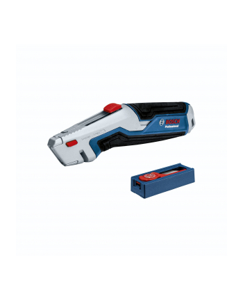 bosch powertools Bosch universal knife and blade set 63 x 19mm, carpet knife (blue/grey, incl. 13 blades)