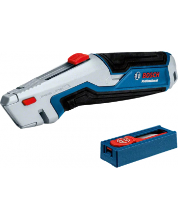 bosch powertools Bosch universal knife and blade set 63 x 19mm, carpet knife (blue/grey, incl. 13 blades)