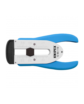 KNIPEX stripping tool 12 85 110 SB for glass fibers, stripping/dismantling tool (blue/Kolor: BIAŁY)