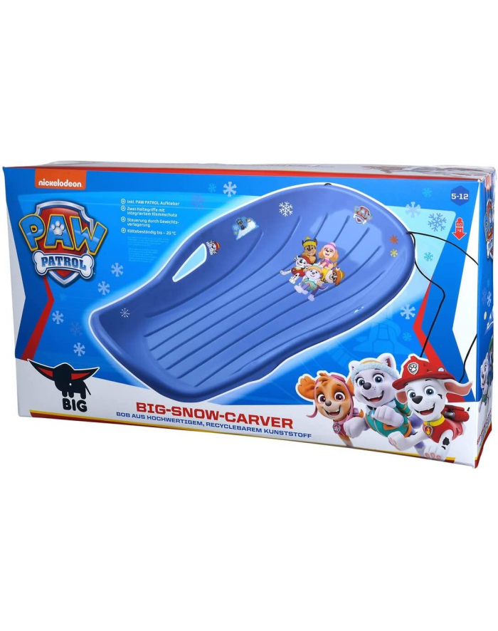 BIG Snow-Carver Paw Patrol, sled (blue) główny