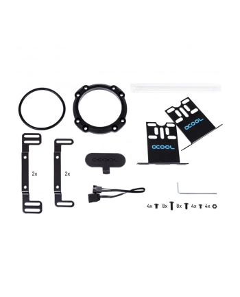 Alphacool Core 200 Aurora reservoir D5/VPP acetal/acrylic (Kolor: CZARNY) nr 2
