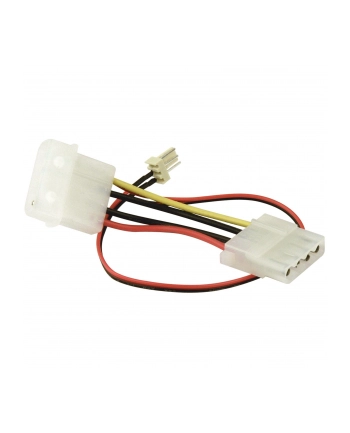 Sharkoon adapter 3-pin -> 4-pin (Kolor: CZARNY/red, retail) nr 1