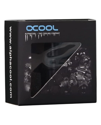 Alphacool icicle quick release coupling G1/4 IG - Deep Black (Kolor: CZARNY (matt)) nr 1