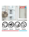 Tesa tesamoll Thermo Cover, window insulating film, insulation (transparent, 4 meters x 1.5 meters) - nr 6