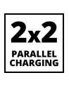 Einhell Power X-Quattrocharger 4A, charger (red) - nr 6