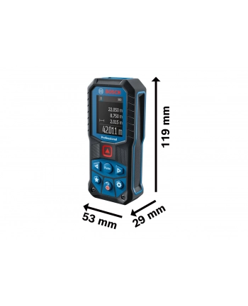 bosch powertools Bosch Laser rangefinder GLM 50-22 Professional (blue/Kolor: CZARNY, range 50m, red laser line) nr 1