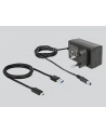 DeLOCK External USB 3.2 Gen 2 4 PortHub 10Gbps, USB Hub (Kolor: CZARNY) - nr 12