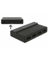 DeLOCK External USB 3.2 Gen 2 4 PortHub 10Gbps, USB Hub (Kolor: CZARNY) - nr 22