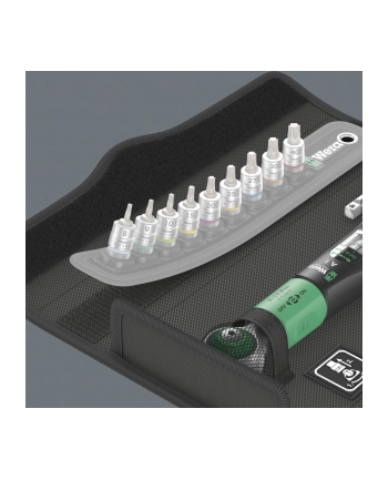 Wera Safe-Torque A1 Set 1, 10 pieces, torque wrench (Kolor: CZARNY/green, 1/4'' square, 2-12 Nm) nr 1
