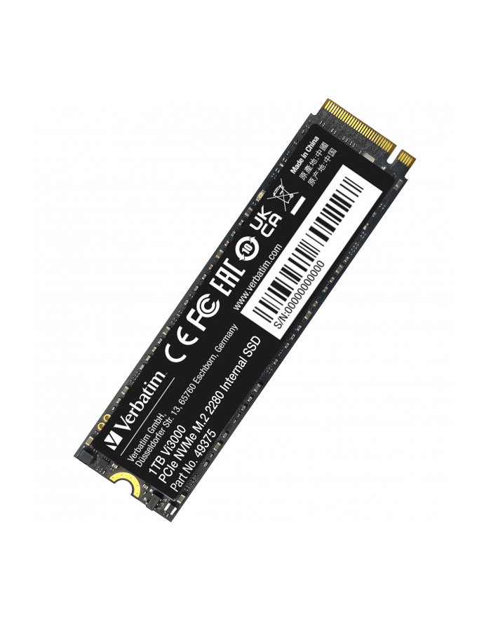 Verbatim Vi3000 1TB, SSD (PCIe 3.0 x4, NVMe, M.2 2280) główny