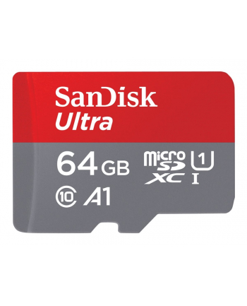 SanDisk Ultra 64 GB microSDXC, card (UHS-I U1, Class 10, A1) nr 1