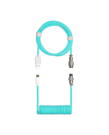 Cooler Master spiral cable 1.5 meters (turquoise, for keyboards, with Aviator Connector)