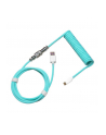 Cooler Master spiral cable 1.5 meters (turquoise, for keyboards, with Aviator Connector) - nr 4