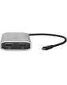 OWC Adapter Thunderbolt 3 > Dual HDMI 4K (silver/Kolor: CZARNY, 26cm, with DisplayLink) - nr 21