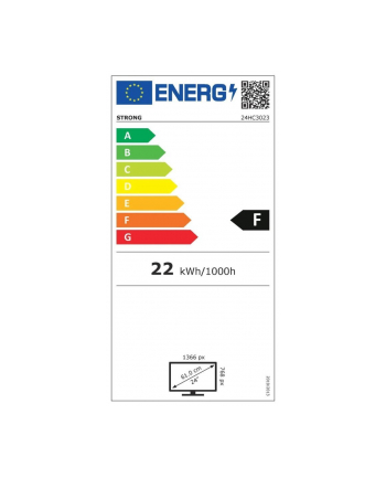 Strong 24HC3023 - 24 - LED, WXGA, triple tuner, HDMI, Kolor: CZARNY