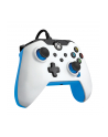 PDP Wired Controller - Ion White, Gamepad (Kolor: BIAŁY/neon blue, for Xbox Series X|S, Xbox One, PC) - nr 17