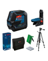 bosch powertools Bosch combi laser GCL 2-50 G Professional with Tripod, cross line laser (blue/Kolor: CZARNY, green laser lines, with RM10 Professional mount) - nr 7