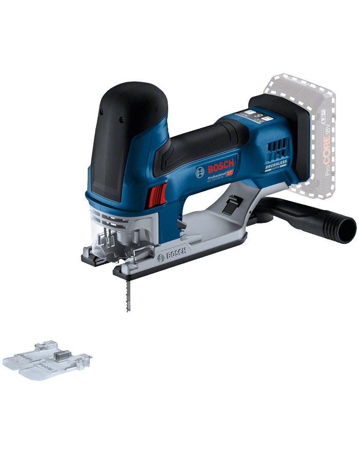 bosch powertools Bosch Cordless Jigsaw GST 18V-155 SC Professional solo, 18V (blue/Kolor: CZARNY, without battery and charger) główny