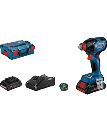 bosch powertools Bosch Cordless impact wrench GDX 18V-210 C Professional, 18V (blue/Kolor: CZARNY, 2x Li-Ion battery ProCORE18V 4.0Ah, Bluetooth module, L-BOXX)