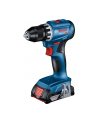 bosch powertools Bosch Cordless Drill GSR 18V-45 Professional, 18V (blue/Kolor: CZARNY, 2x Li-Ion battery 2.0Ah, in L-BOXX) - nr 20